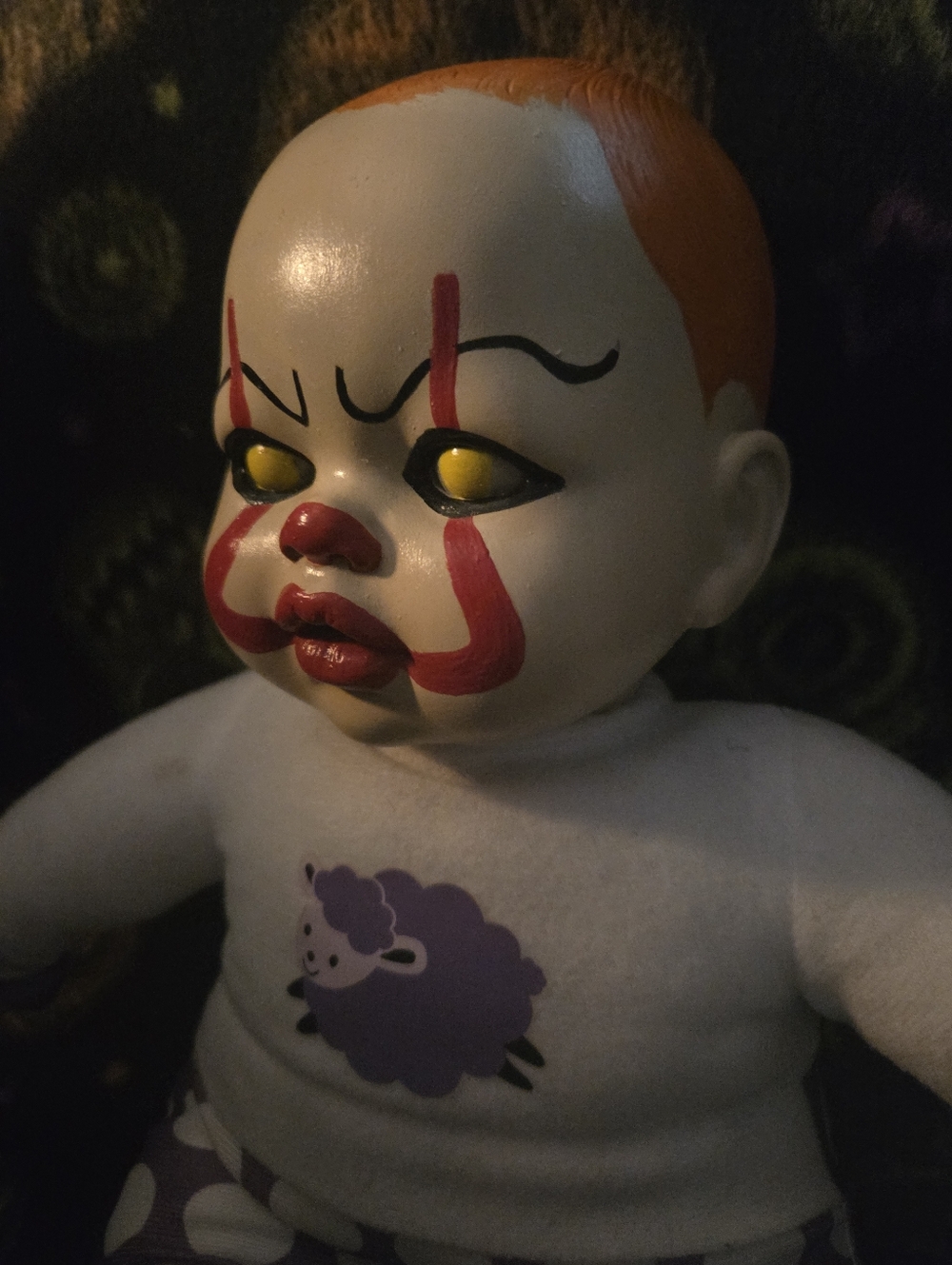 Spooky Pennywise Styled Clown Doll